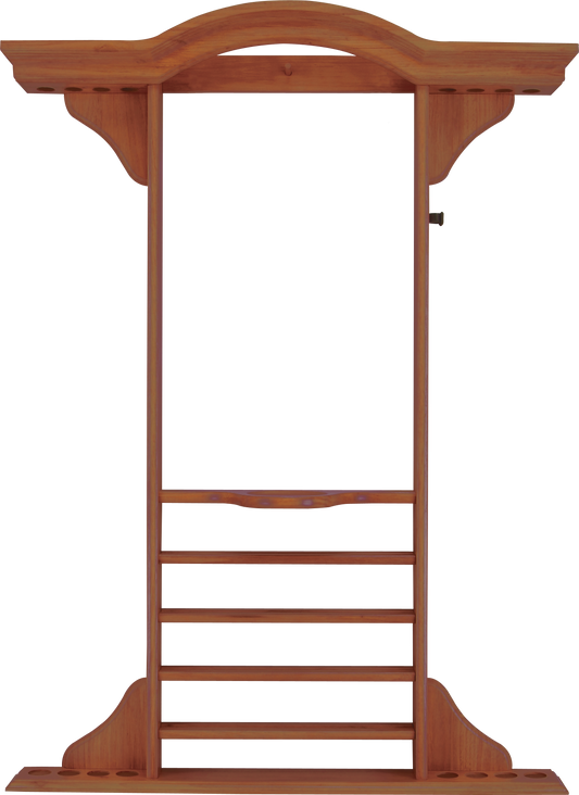 8 Cue WR8 Deluxe Wall Rack (Various finishes available) - Pool Shark Supply