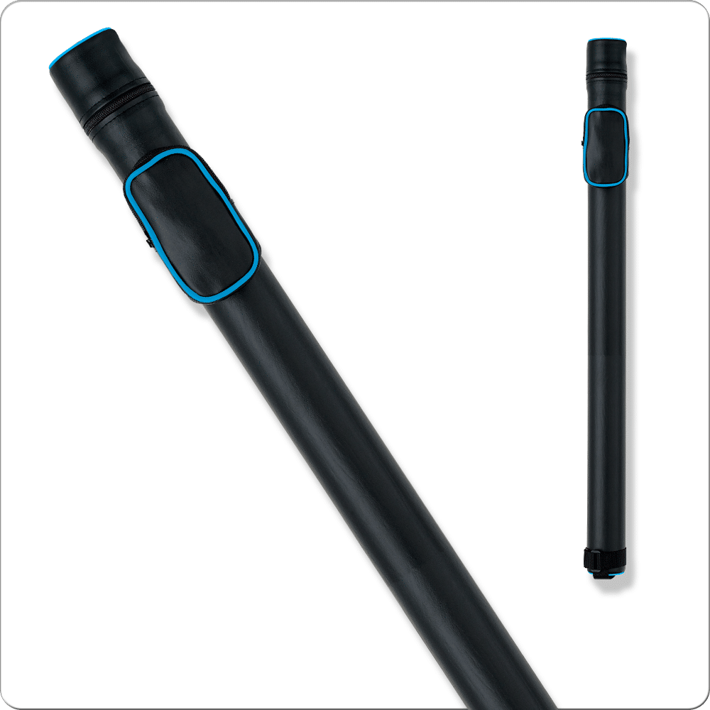 Action ACPRND Hard Round Piping Pool Cue Case - 1x2 - Pool Shark Supply Pool Shark Supply