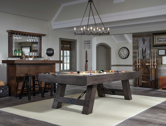 American Heritage 8 Foot Savannah Billiard Table (2 Finish Options) - Pool Shark Supply