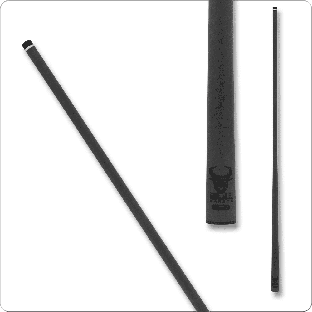 Bull Carbon BCF Carbon Fiber Pool Cue Shaft - 29" (Various tip diameters available) - Pool Shark Supply Pool Shark Supply