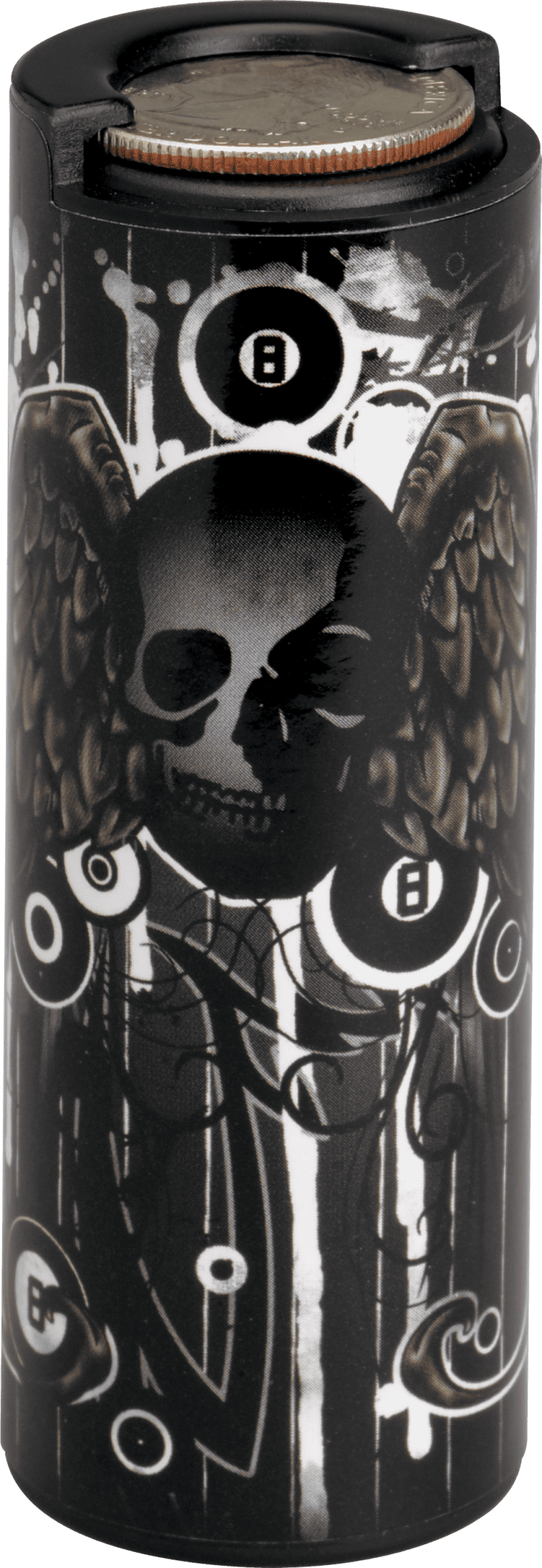 Eight Ball Mafia Coin Holder - Billiards Accessory For Pool Tables