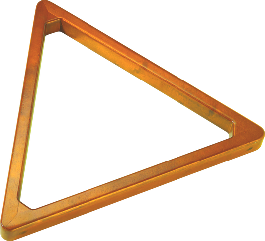 Heavy Duty RK8H Wood Triangle Rack (Various finishes available) - Pool Shark Supply