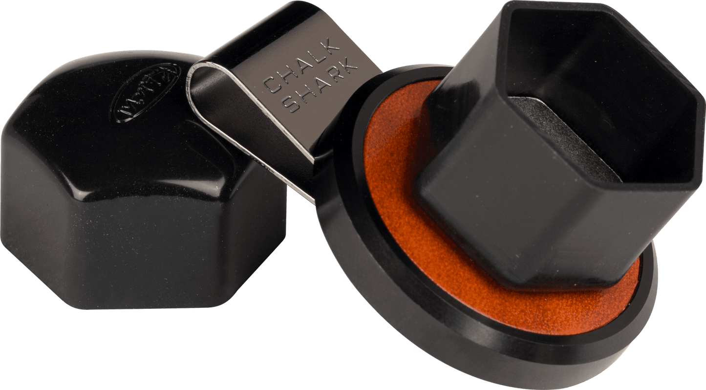 Kamui QCCS Chalk Shark Magnetic Chalker - Square or Hexagon - Pool Shark Supply Pool Shark Supply