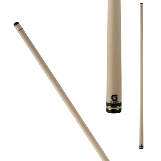 McDermott MCDGWHTGLD G Core Shaft - White and Gold - (Various tip diameters available) - Pool Shark Supply
