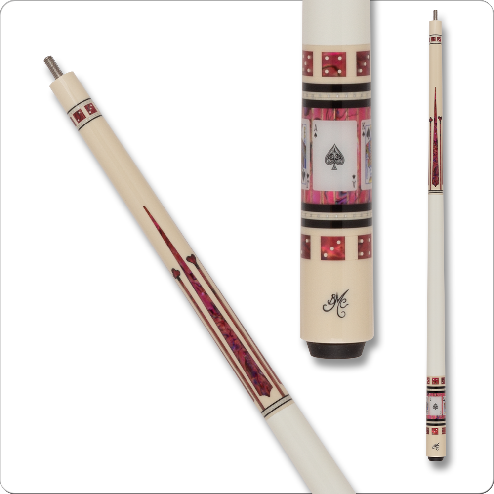 Meucci MECAS09W Casino Series Cue - Pool Shark Supply Pool Shark Supply