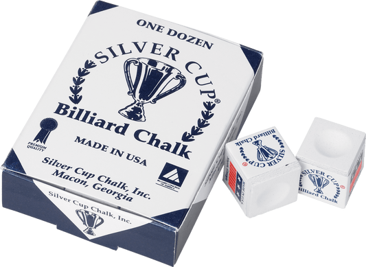 Silver Cup CHS12 Chalk - 12pc - Pool Shark Supply