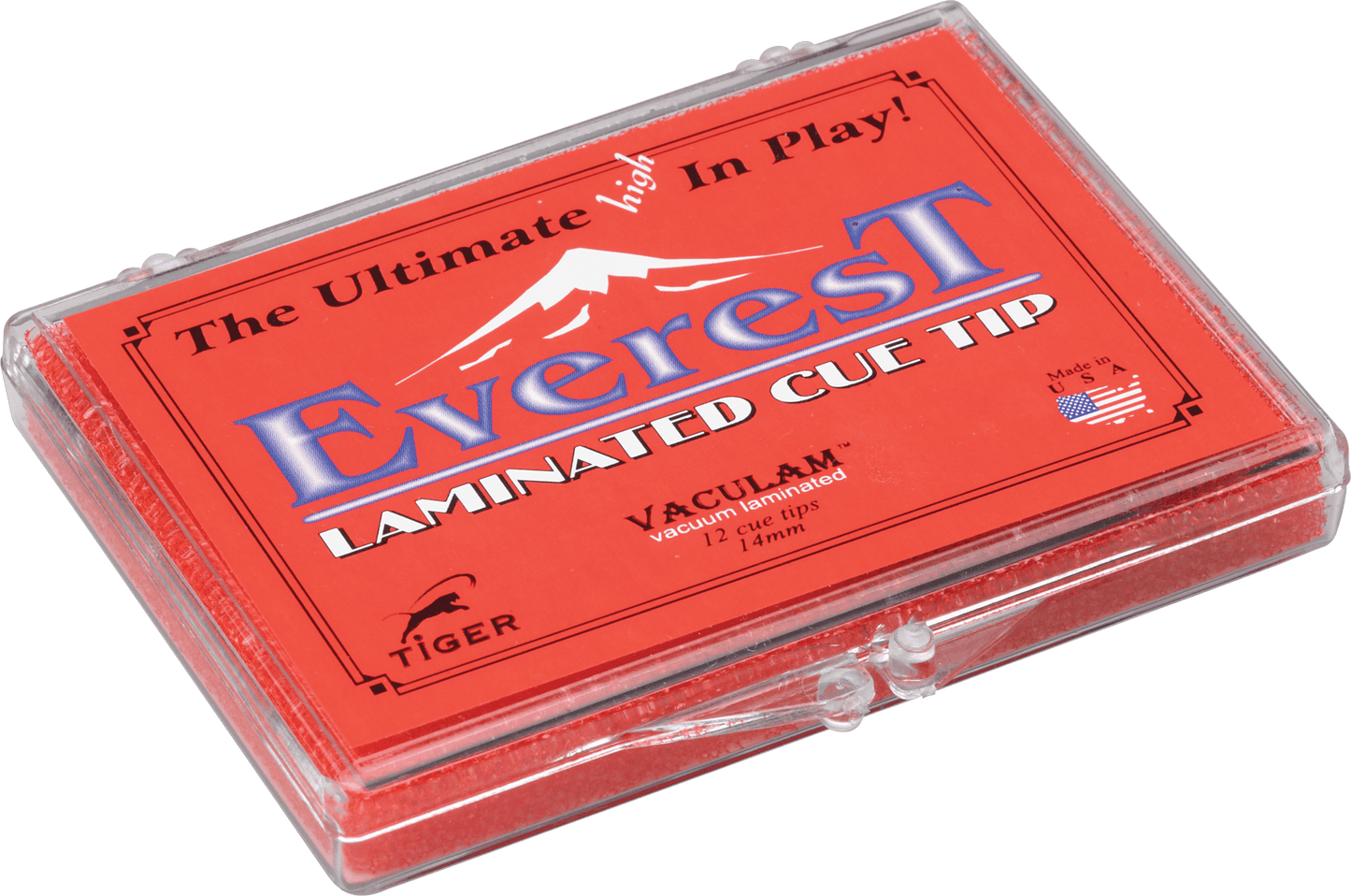 Tiger Everest QTTEV12 Tips - Box of 12 - Pool Shark Supply Pool Shark Supply