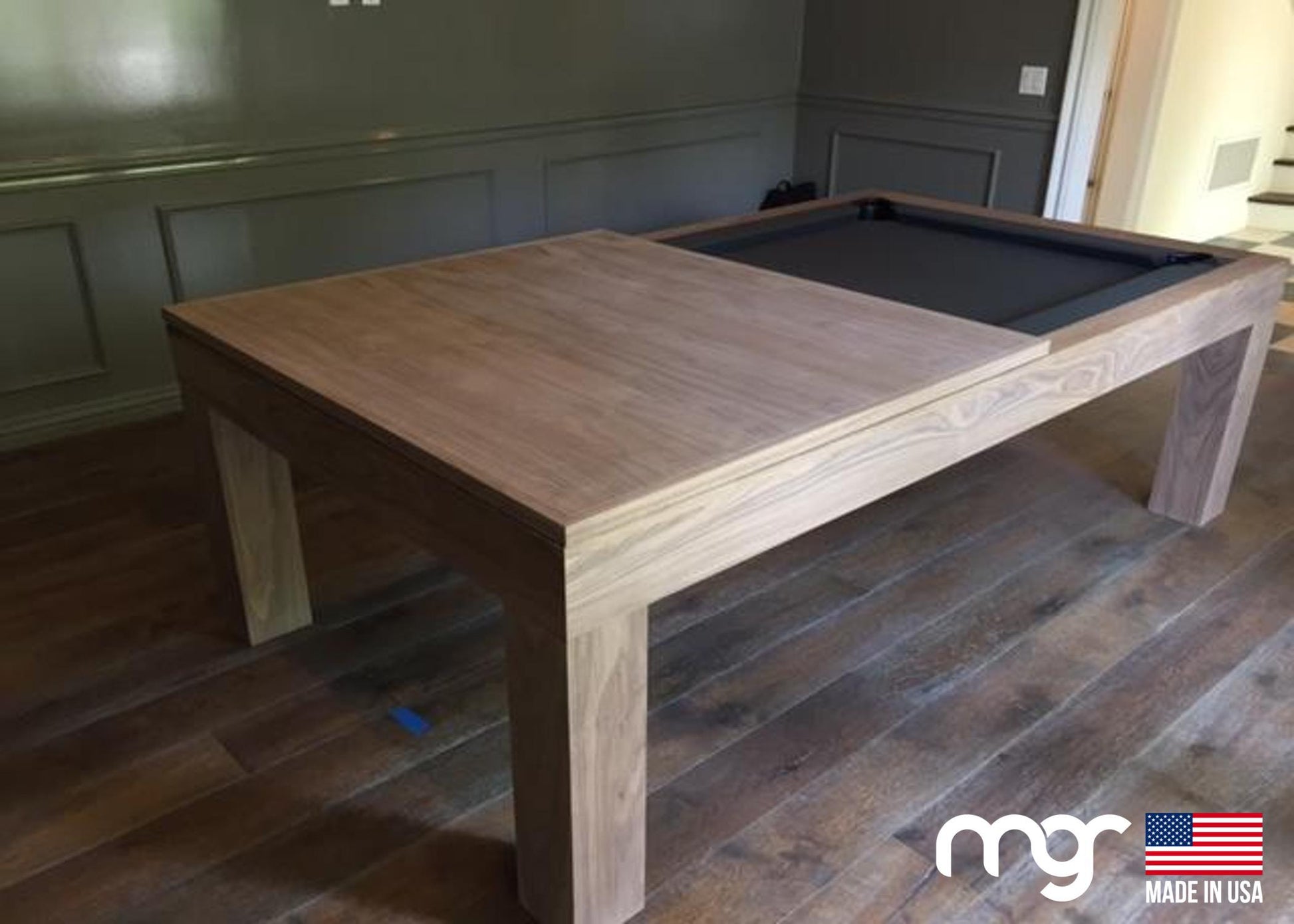 The Modern X12 Walnut with Natural Finish - Pool Shark Supply