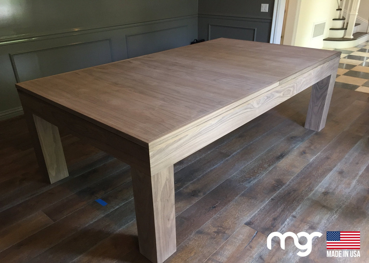 The Modern X12 Walnut with Natural Finish - Pool Shark Supply Pool Shark Supply