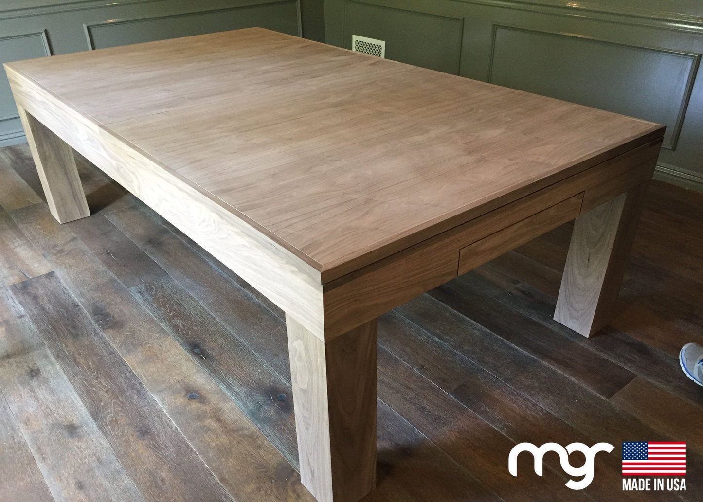 The Modern X12 Walnut with Natural Finish - Pool Shark Supply Pool Shark Supply