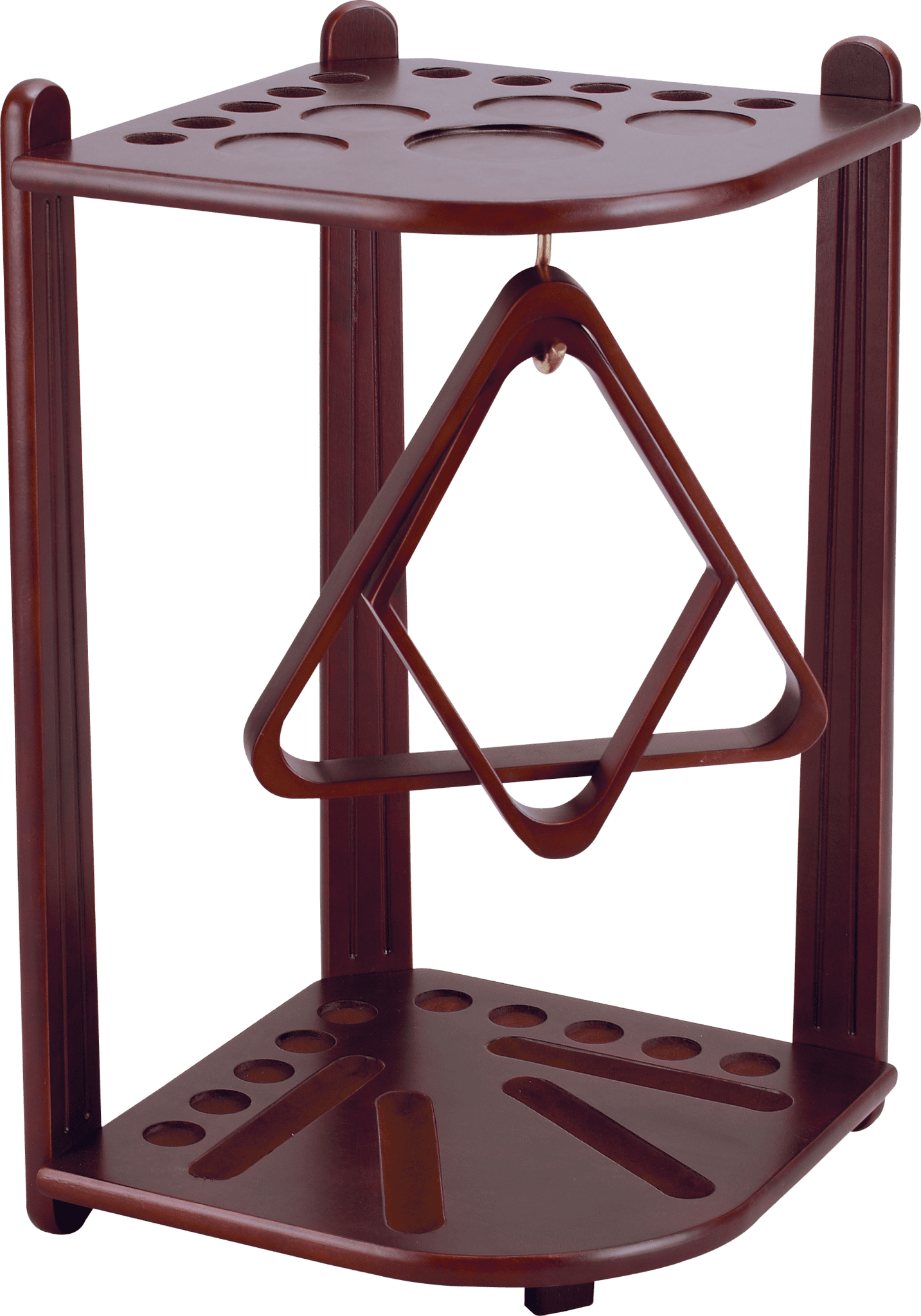 10 Cue FR10 Deluxe Corner Floor Rack - Pool Shark Supply Pool Shark Supply