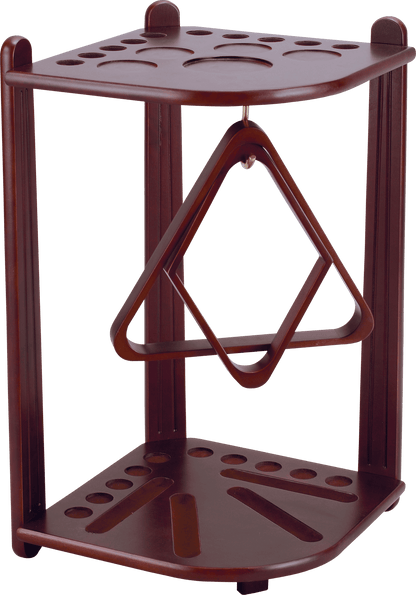 10 Cue FR10 Deluxe Corner Floor Rack - Pool Shark Supply