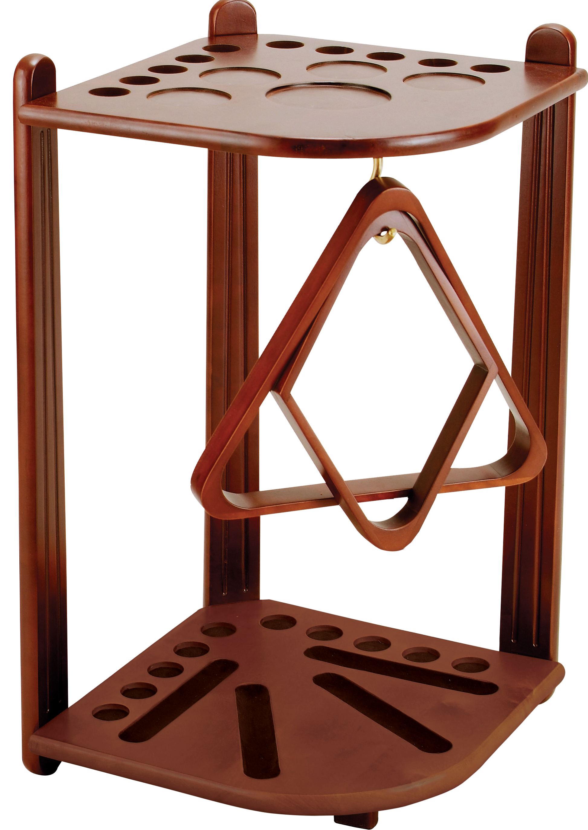 10 Cue FR10 Deluxe Corner Floor Rack - Pool Shark Supply