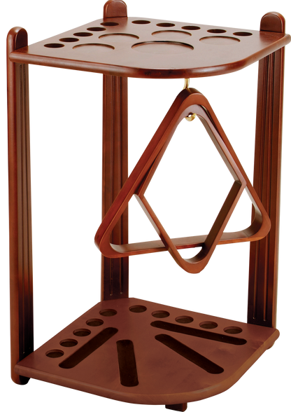 10 Cue FR10 Deluxe Corner Floor Rack - Pool Shark Supply