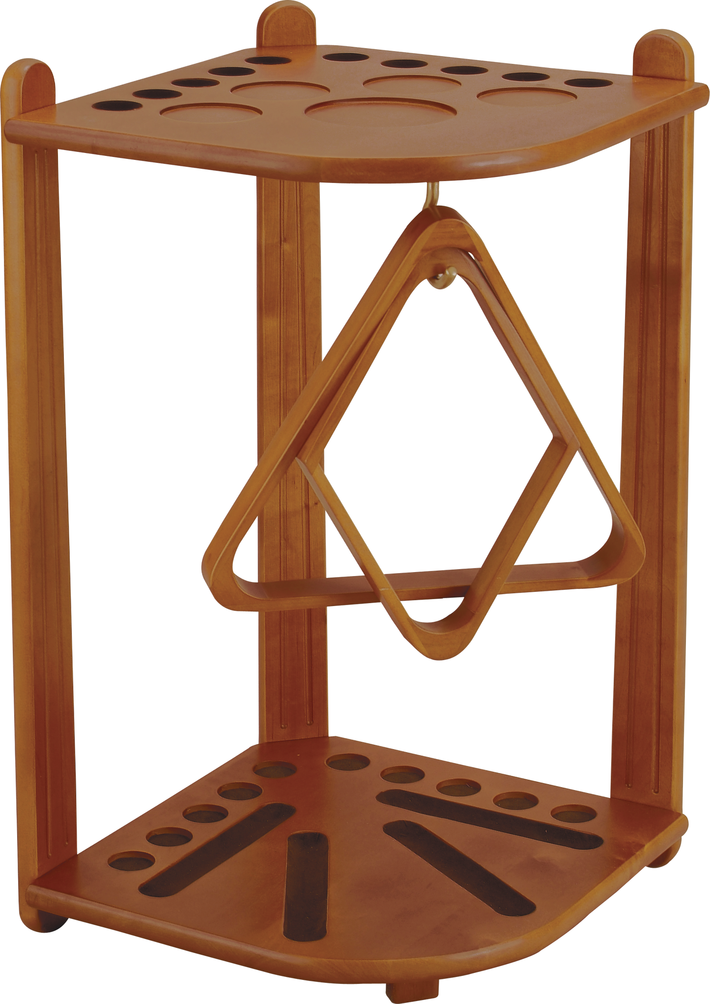 10 Cue FR10 Deluxe Corner Floor Rack - Pool Shark Supply Pool Shark Supply