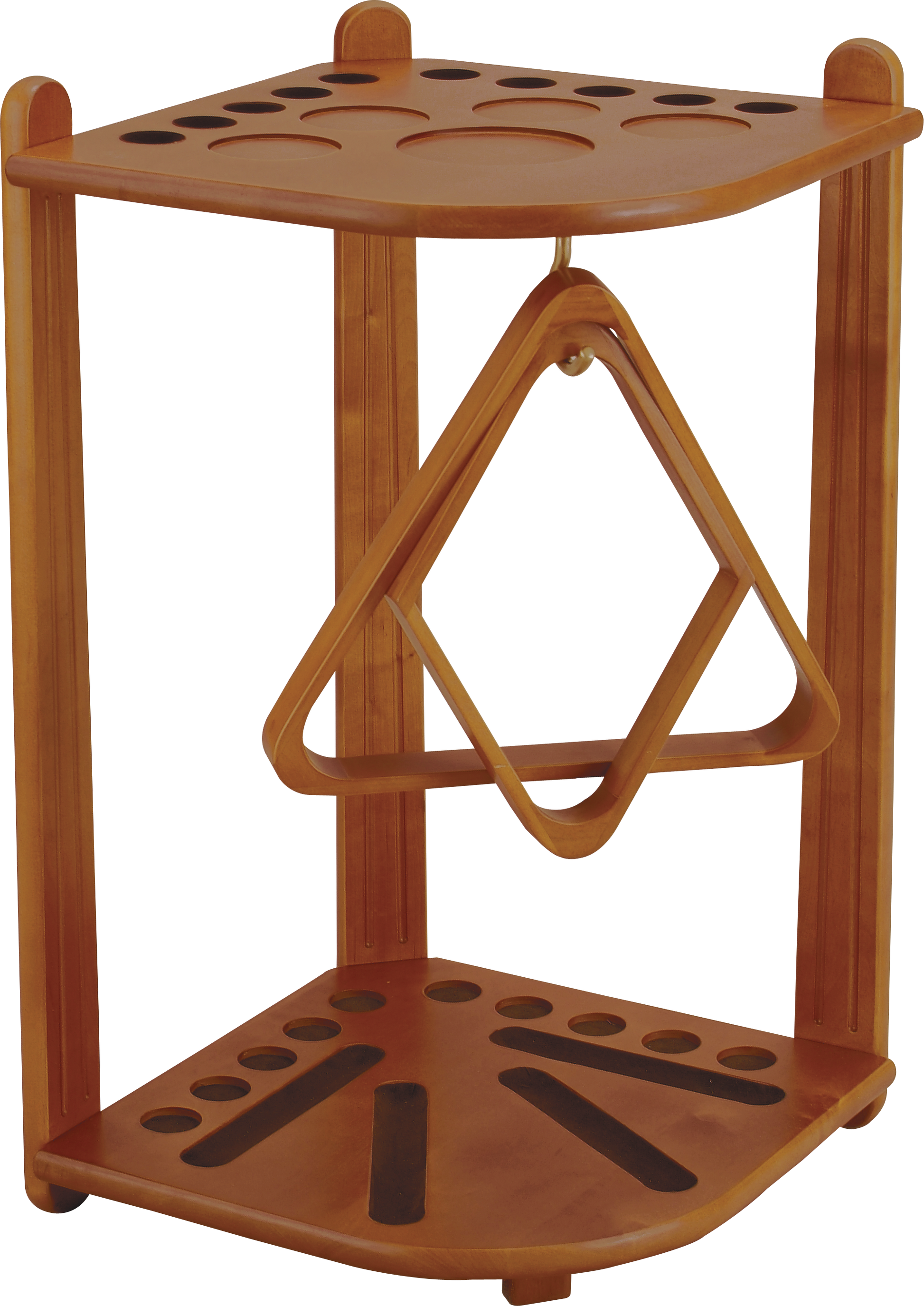 10 Cue FR10 Deluxe Corner Floor Rack - Pool Shark Supply