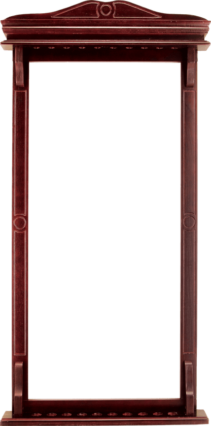 10 Cue WR10 Deluxe Wall Rack (Various finishes available) - Pool Shark Supply