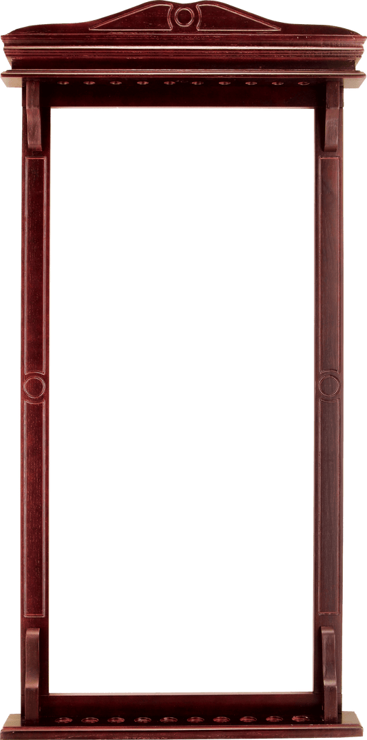 10 Cue WR10 Deluxe Wall Rack (Various finishes available) - Pool Shark Supply
