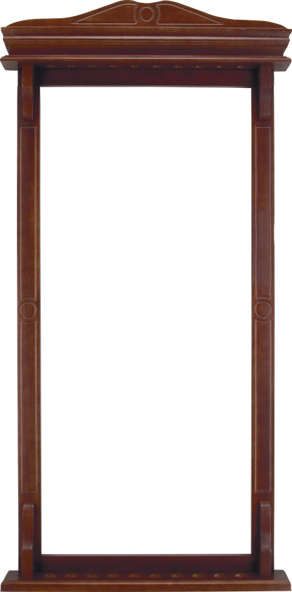 10 Cue WR10 Deluxe Wall Rack (Various finishes available) - Pool Shark Supply