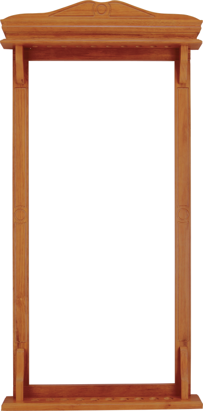 10 Cue WR10 Deluxe Wall Rack (Various finishes available) - Pool Shark Supply