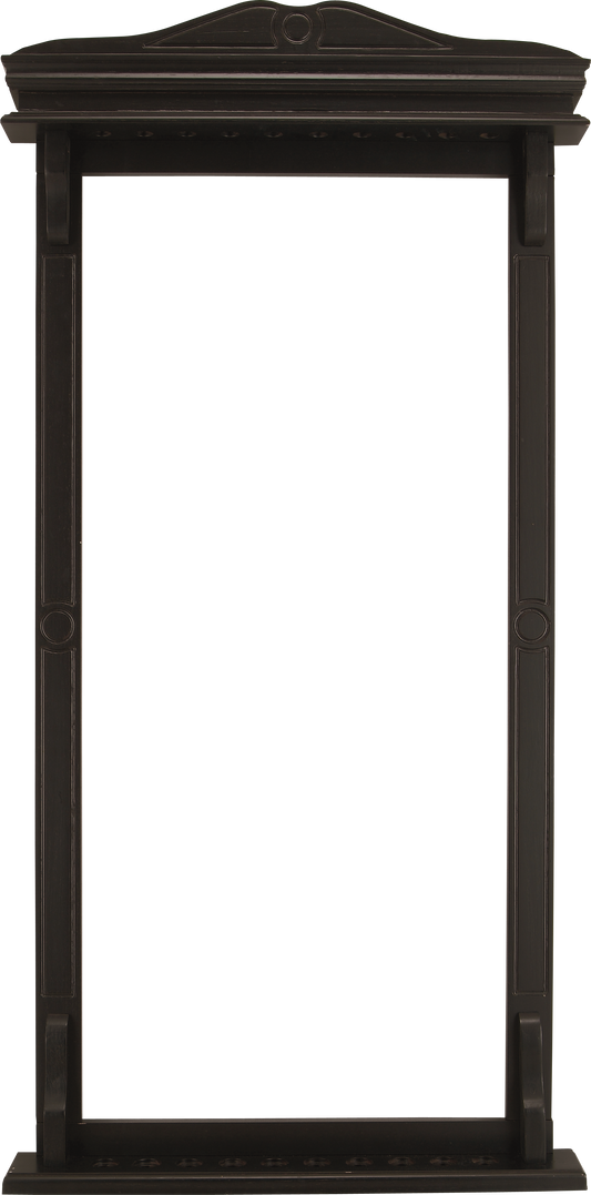 10 Cue WR10 Deluxe Wall Rack (Various finishes available) - Pool Shark Supply