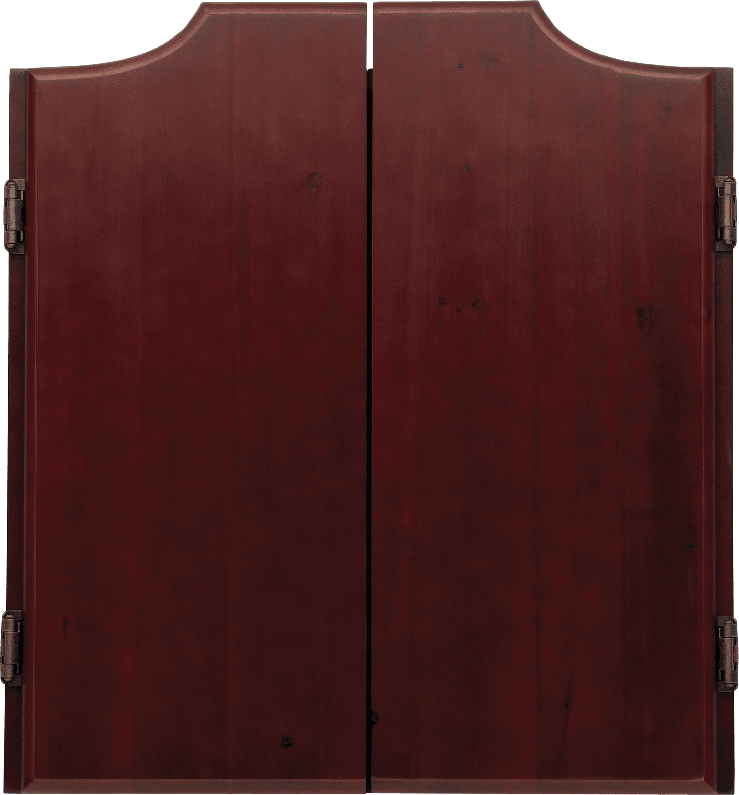 40-0900 Wine Stained Dart Board Cabinet - Pool Shark Supply Pool Shark Supply