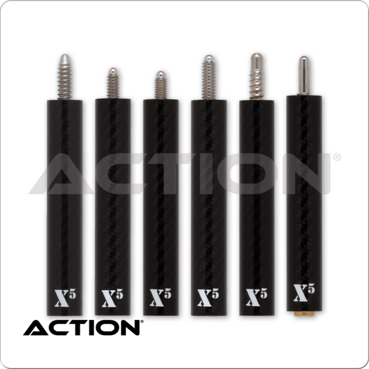 5in X5 EXTFX5C Carbon Forward Extension (Various pins available) - Pool Shark Supply