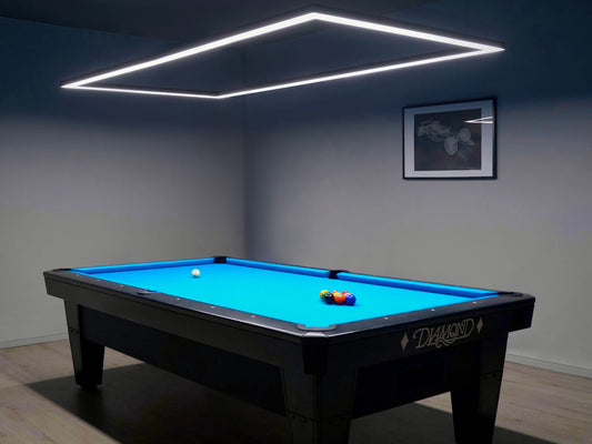 7FT Perimeter Billiard® LED Pool Table Light - Pool Shark Supply