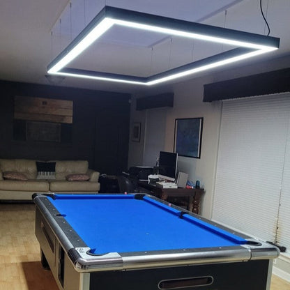 7FT Perimeter Billiard® LED Pool Table Light - Pool Shark Supply