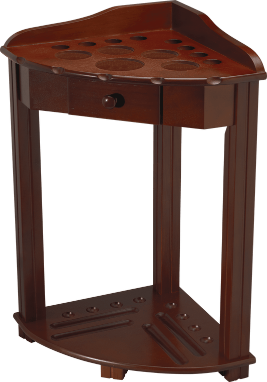 8 Cue FRH8 Deluxe Floor Rack w/ Drawer (Various finishes available) - Pool Shark Supply