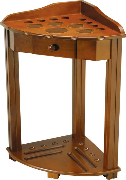 8 Cue FRH8 Deluxe Floor Rack w/ Drawer (Various finishes available) - Pool Shark Supply