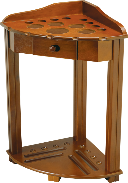 8 Cue FRH8 Deluxe Floor Rack w/ Drawer (Various finishes available) - Pool Shark Supply