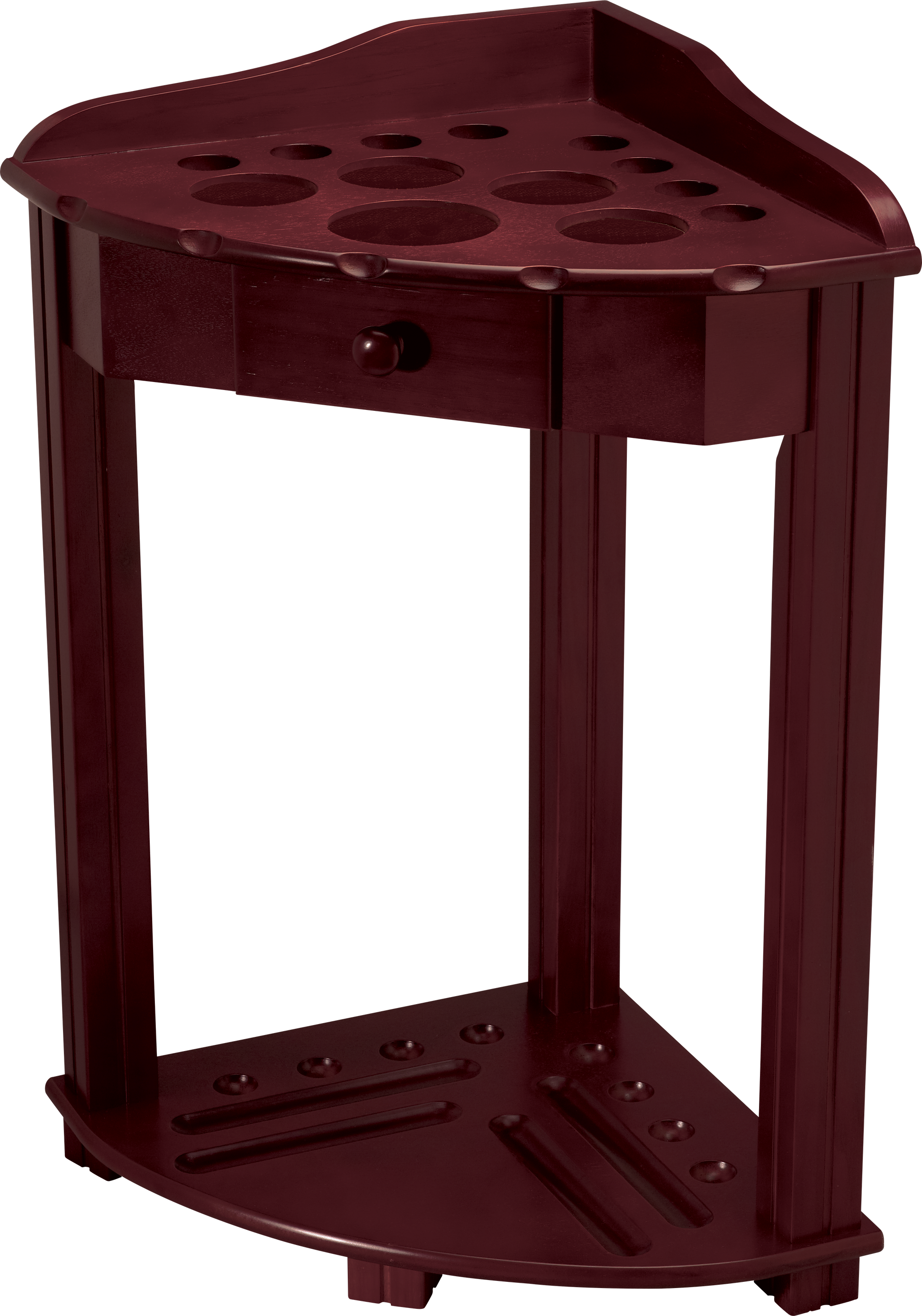 8 Cue FRH8 Deluxe Floor Rack w/ Drawer (Various finishes available) - Pool Shark Supply