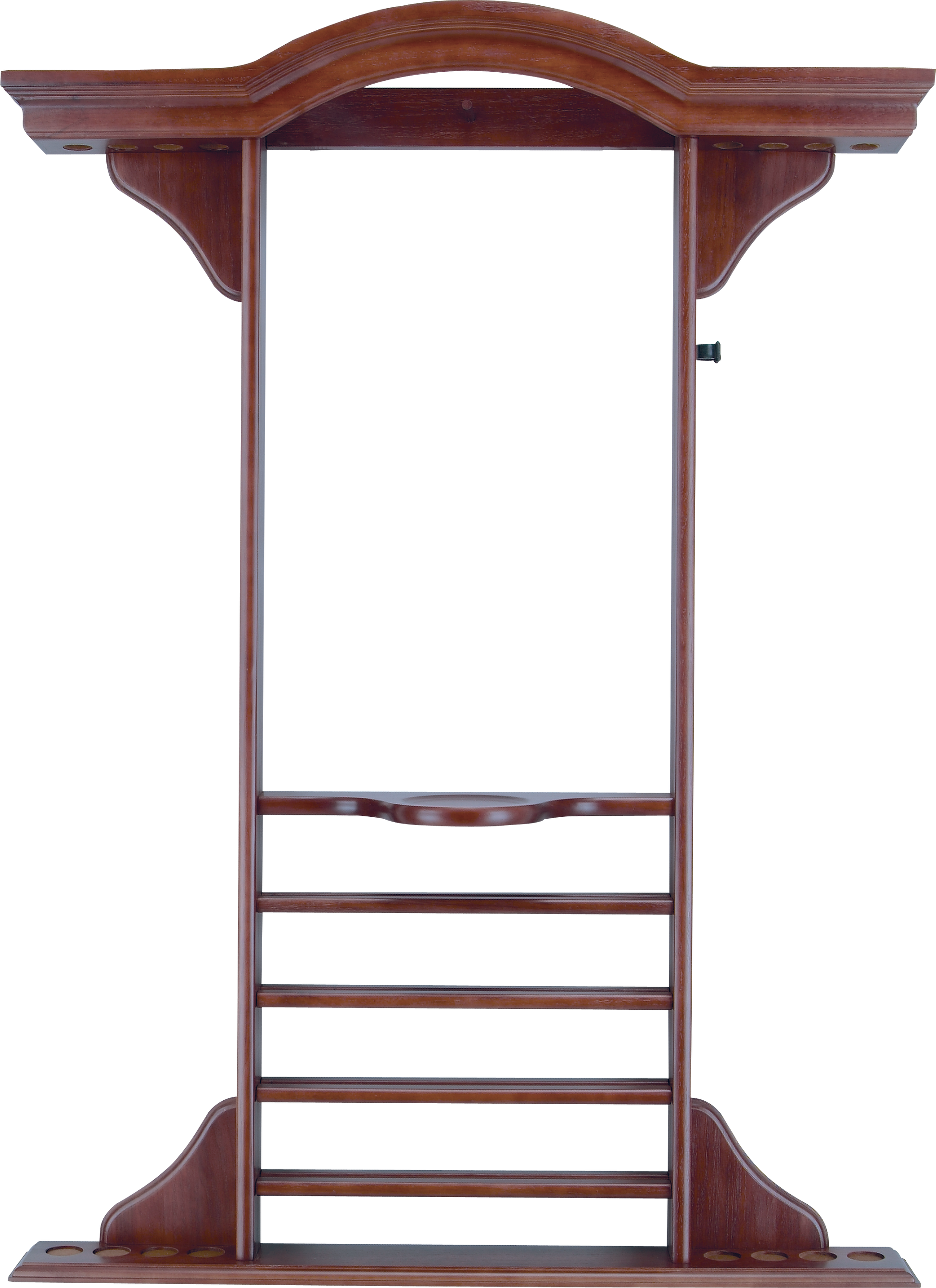 8 Cue WR8 Deluxe Wall Rack (Various finishes available) - Pool Shark Supply