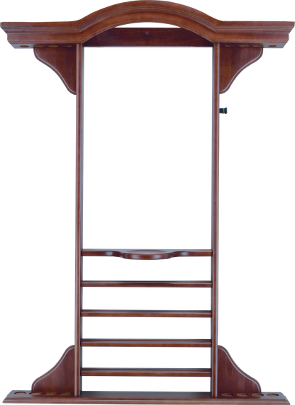 8 Cue WR8 Deluxe Wall Rack (Various finishes available) - Pool Shark Supply