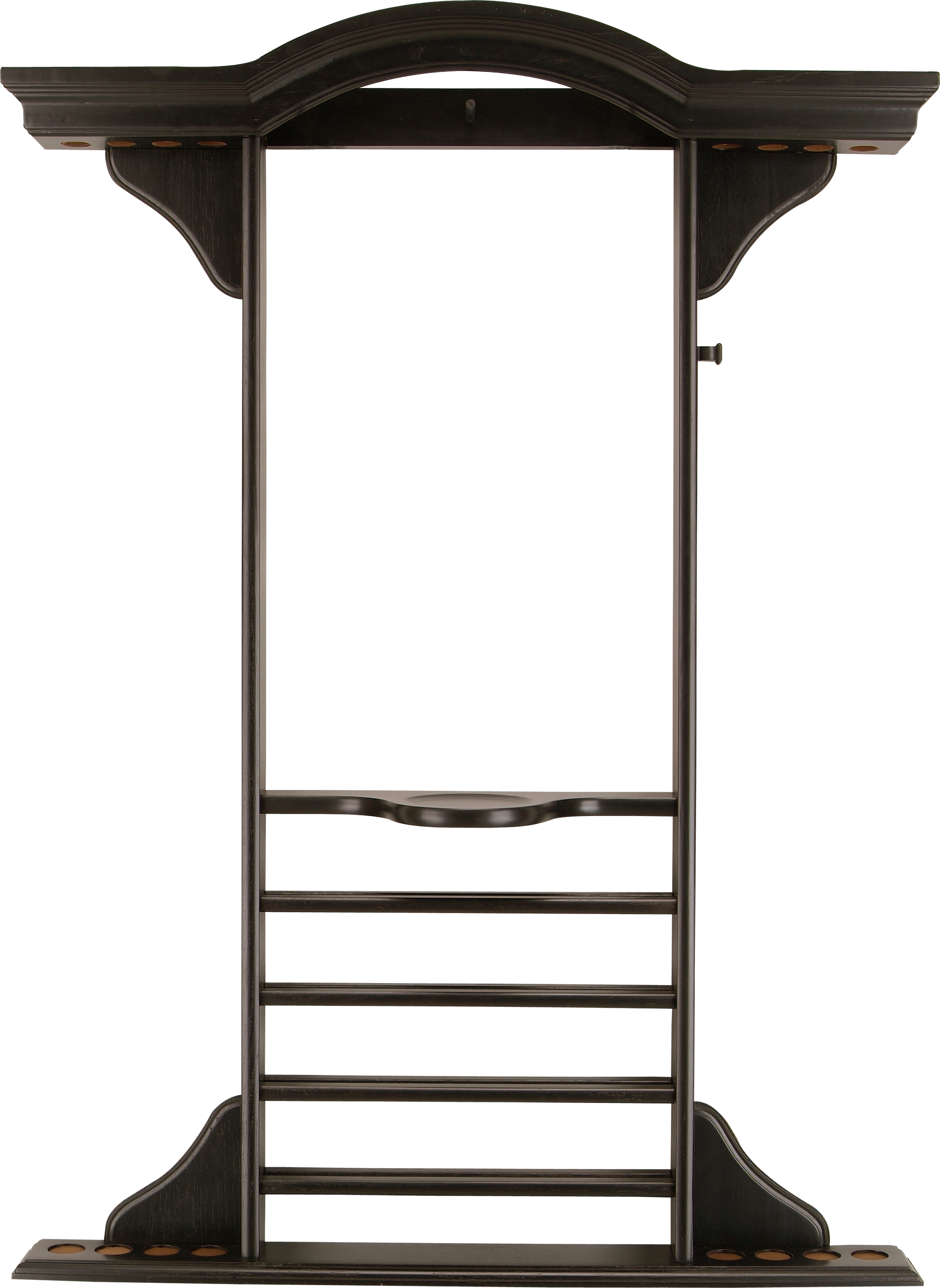 8 Cue WR8 Deluxe Wall Rack (Various finishes available) - Pool Shark Supply