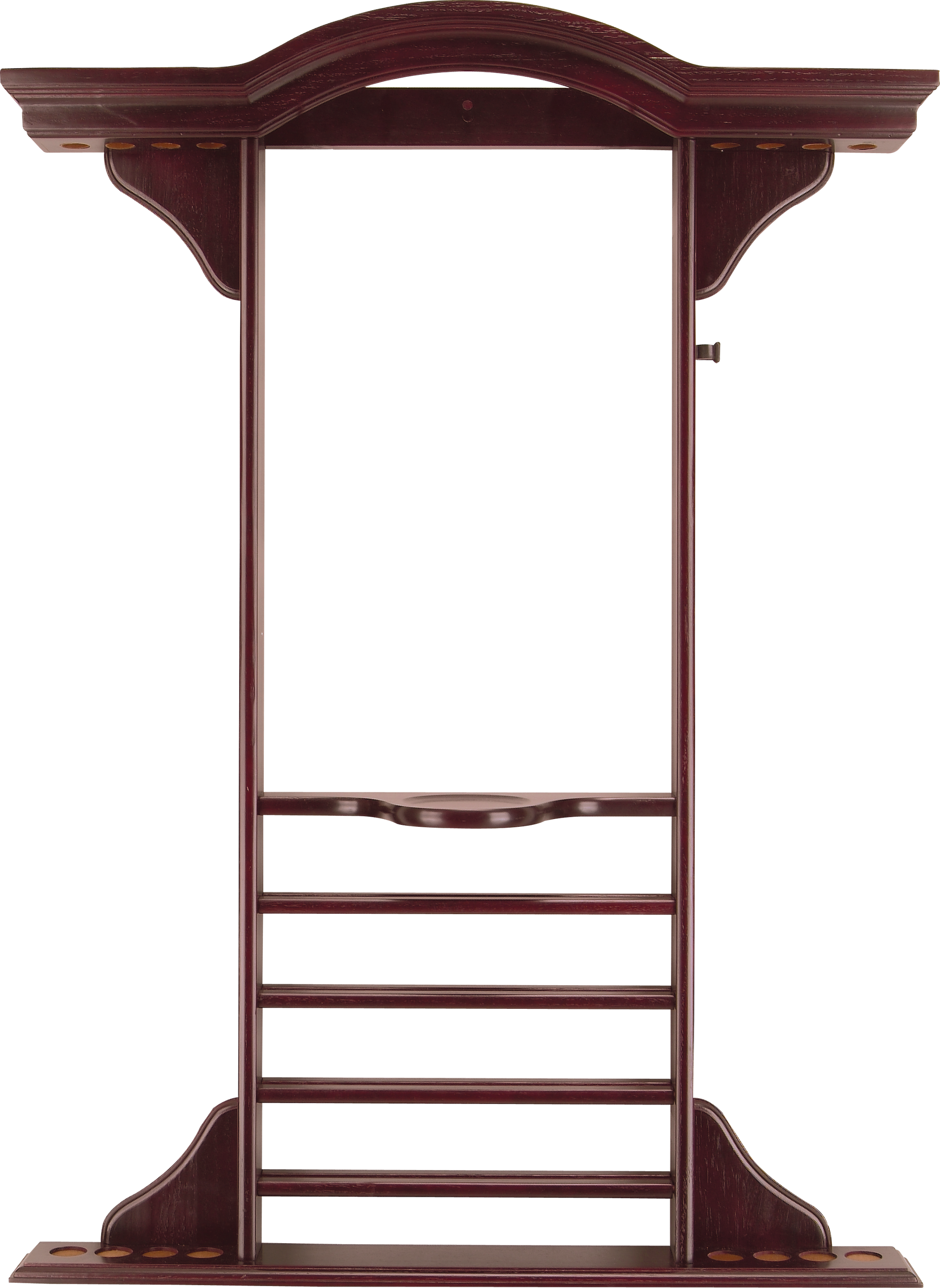 8 Cue WR8 Deluxe Wall Rack (Various finishes available) - Pool Shark Supply