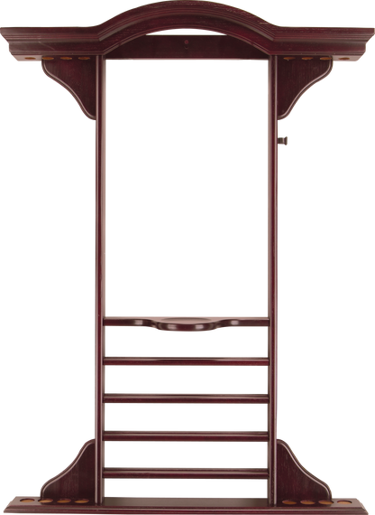 8 Cue WR8 Deluxe Wall Rack (Various finishes available) - Pool Shark Supply
