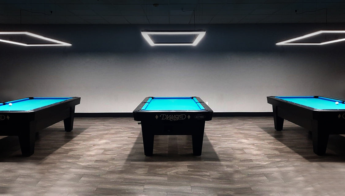 8FT Perimeter Billiard® LED Pool Table Light - Pool Shark Supply Pool Shark Supply