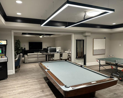 8FT Perimeter Billiard® LED Pool Table Light - Pool Shark Supply