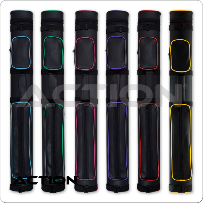 Action ACP22 Piping Pool Cue Case - 2x2 (Various colors available) - Pool Shark Supply