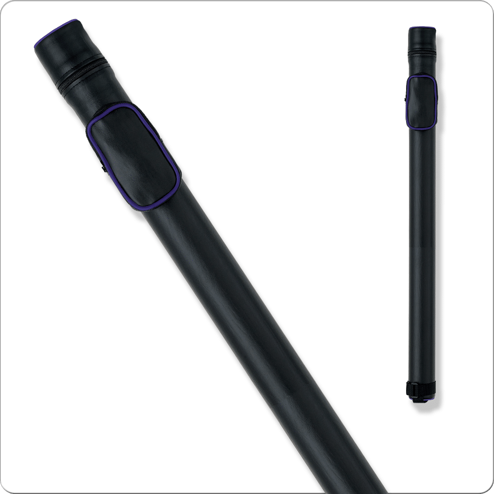 Action ACPRND Hard Round Piping Pool Cue Case - 1x2 - Pool Shark Supply Pool Shark Supply