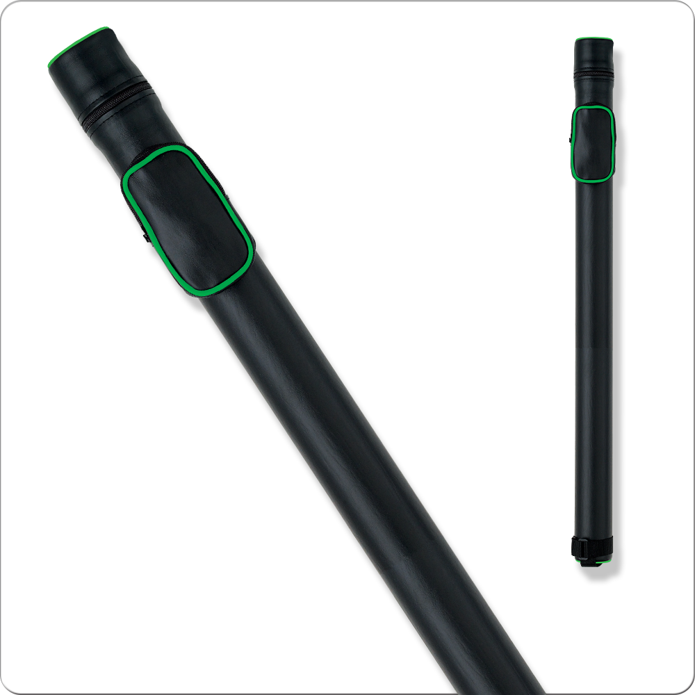 Action ACPRND Hard Round Piping Pool Cue Case - 1x2 (Various colors available) - Pool Shark Supply