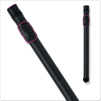 Action ACPRND Hard Round Piping Pool Cue Case - 1x2 (Various colors available) - Pool Shark Supply