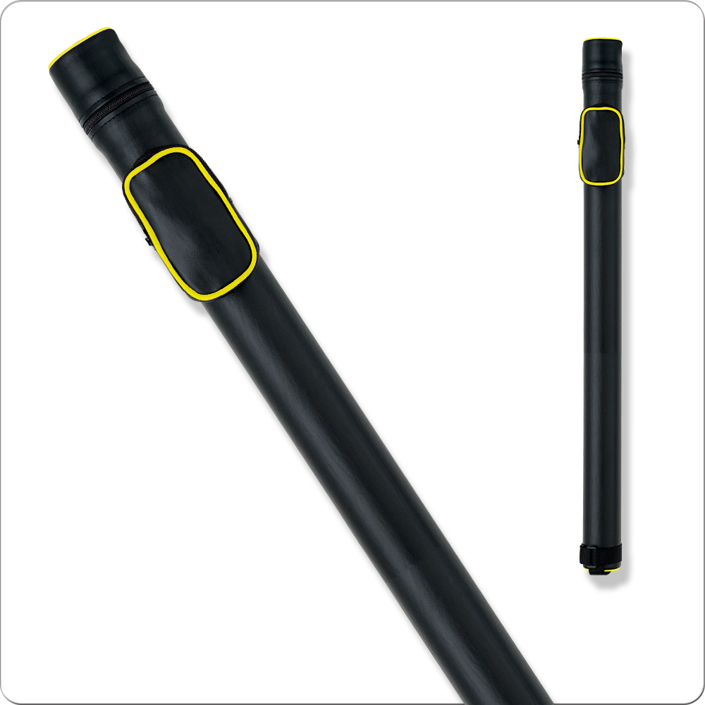 Action ACPRND Hard Round Piping Pool Cue Case - 1x2 (Various colors available) - Pool Shark Supply