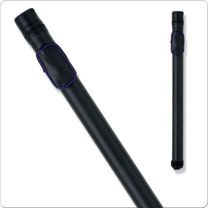 Action ACPRND Hard Round Piping Pool Cue Case - 1x2 (Various colors available) - Pool Shark Supply
