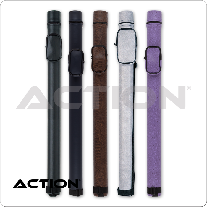 Action ACRND Round Pool Cue Case - 1x2 (Various Colors Options) - Pool Shark Supply Pool Shark Supply