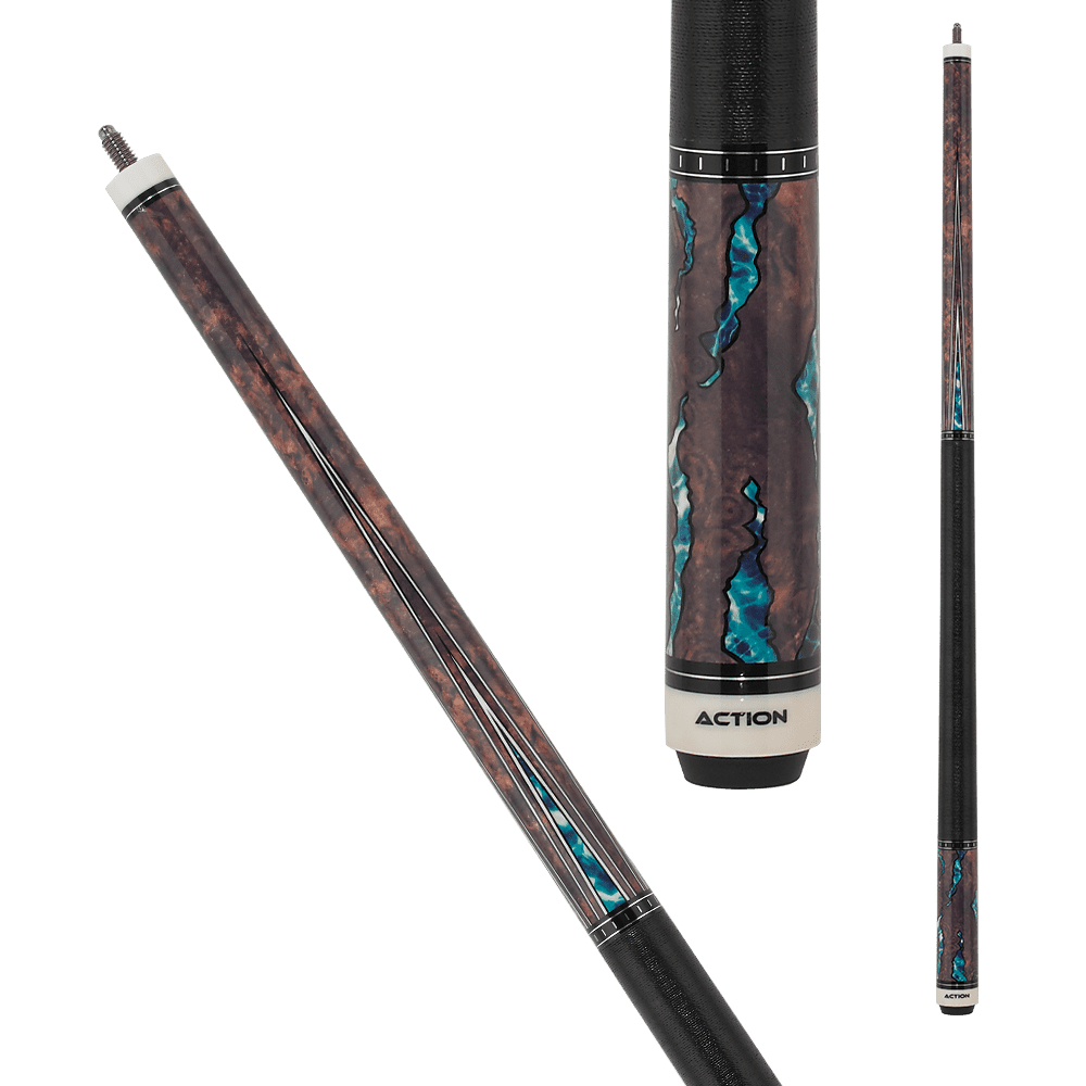 Action ACT154 Exotic Pool Cue - Pool Shark Supply Pool Shark Supply