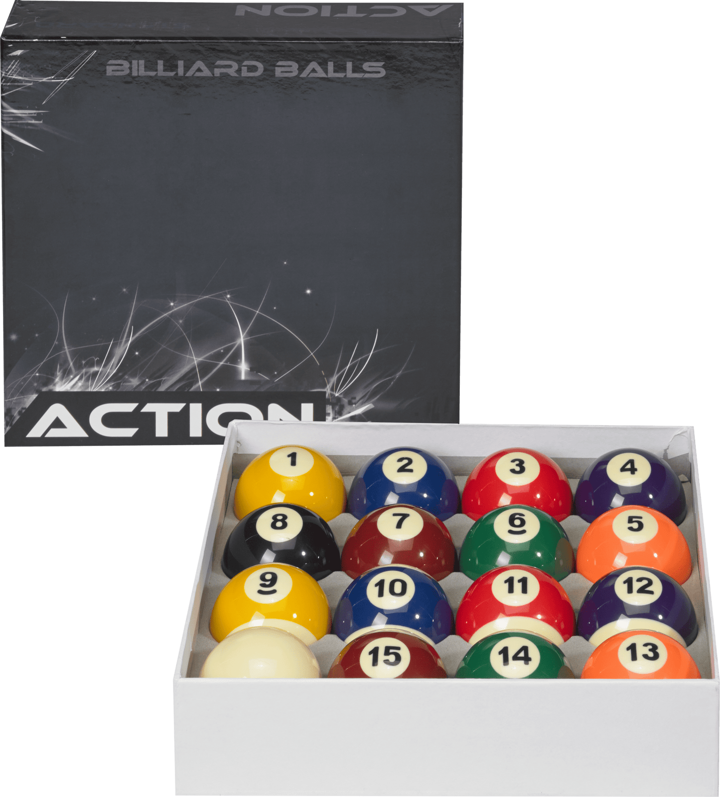 Action BBSTD Standard Ball Set - Pool Shark Supply Pool Shark Supply