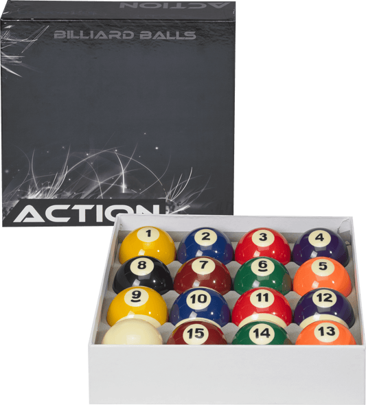 Action BBSTD Standard Ball Set - Pool Shark Supply